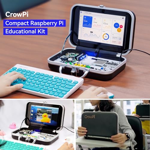 ELECROW CrowPi Case Kit for Raspberry Pi 5, 9-Inch Display - Image 3