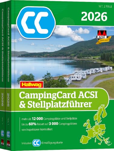 ACSI CampingCard & Stellplatzführer 2026: Bestehend aus 2 Bänden inkl...