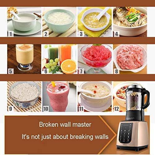 Macchina per Rompere Le pareti Nuova Macchina per Cucinare Riscaldamento Domestico Multi-Funzione Spremiagrumi Automatico Macchina per Latte di soia Salute Tedesca Spremiagrumi