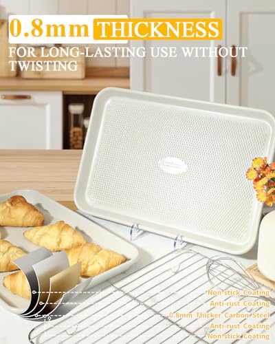 Nonstick Baking Sheet Set DROPS TO TO (MORE OPTIONS AVAILABLE) - image 4