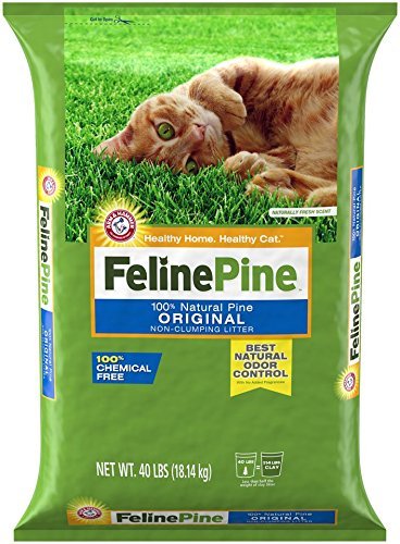 Feline Pine Original Non-Clumping Litter 40 lb