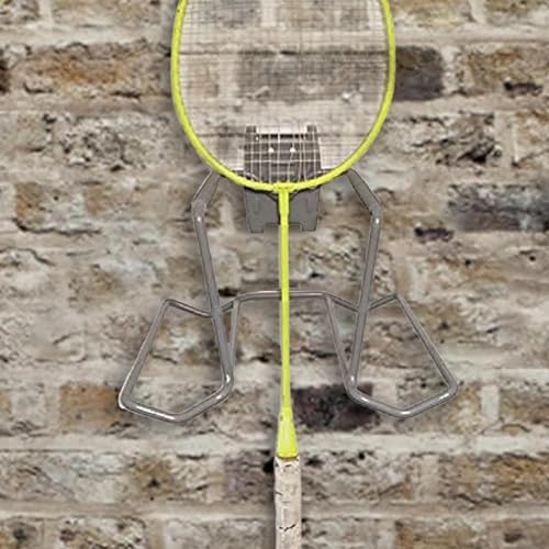 Rangement mural raquette tennis métallique pour optimiser l'espace - 4