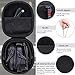 khanka Hard Travel Case Replacement for Walker's Razor Slim Electronic Muffs Hearing Protection Earmuffs, Case Only