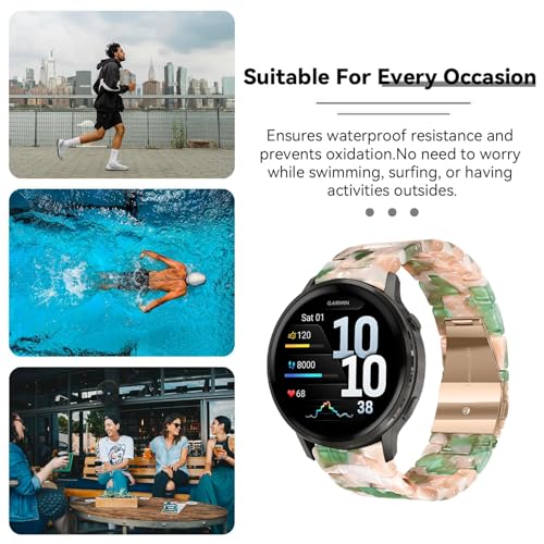 Correas de resina compatibles con Garmin Venu 4 miniatura 4
