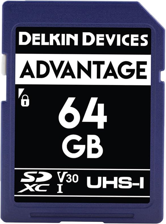 Delkin Devices Advantage 64GB SD Card