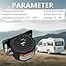 FARBIN Truck Back up Alarm 6Pcs 110dB 12V-48V DC Car Reverse Alarm Horn Heavy-Duty Backup Warning Reversing Warning Alarms Waterproof Back Up Beeper (HT)