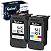 Valuetoner 545XL 546XL Multipack Tintenpatrone Kompatibel für Canon Druckerpatronen 545 546 für Canon Pixma MX495 MX490 TS3150 TR4550 TR4551 MG3050 MG2950 MG2555S MG2550S MG2550 MG3053 (Schwarz,Farbe)