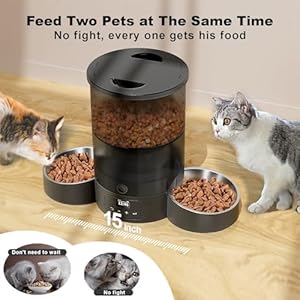 Automatic-Cat-Feeder-for-2-Cats-3L-Cat-Food-Dispenser-SURDY-Auto-Cat-Feeder-with-2-Stainless-Bowls-10s-Meal-Call-Dual-Power-Supply-and-Timer-Setting-12-Portions-6-Meals-Per-Day-for-Cat-and-Dog - Cucciolini Doodles   Automatic-Cat-Feeder-for-2-Cats-3L-Cat-Food-Dispenser-SURDY-Auto-Cat-Feeder-with-2-Stainless-Bowls-10s-Meal-Call-Dual-Power-Supply-and-Timer-Setting-12-Portions-6-Meals-Per-Day-for-Cat-and-Dog