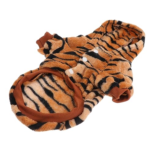 Disfraz para perro con diseño de tigre ERINGOGO
