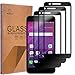 Mr.Shield [3-PACK] Designed For LG K30 [Japan Tempered Glass] [9H Hardness] [Full Cover] Screen Protector with Lifetime Replacement