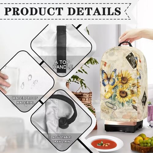 Funda para licuadora resistente al polvo y manchas miniatura 5