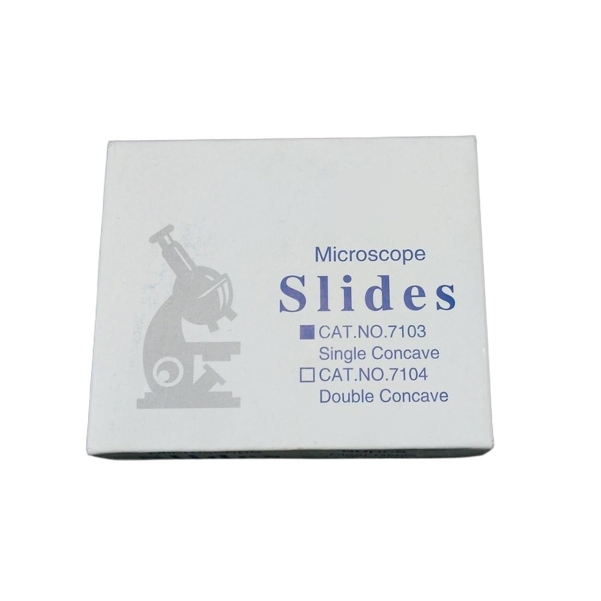 Microscopio 50pcs 25.4x76,2 mm vetro trasparente doppio micro vetrini micro micro doppio 7104