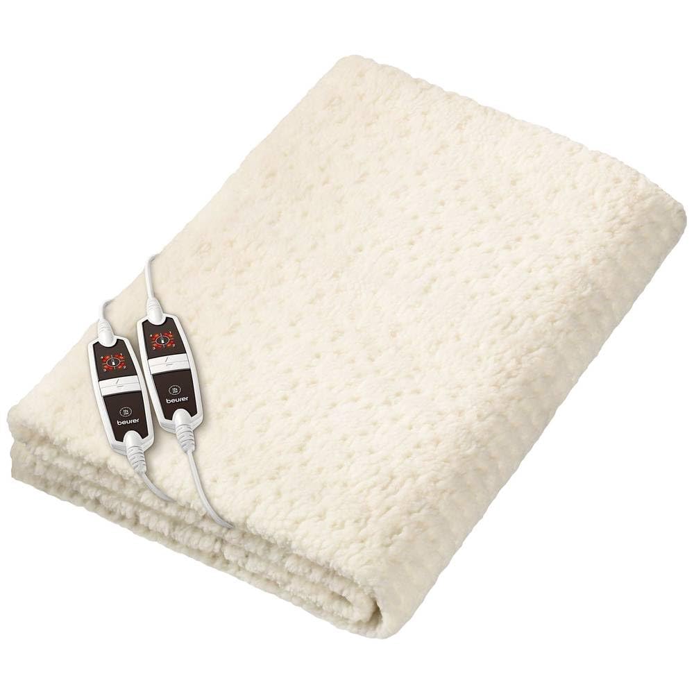 Beurer UB 56 Teddy Double heated under blanket for double bed with Germen technology & 5 years warranty.