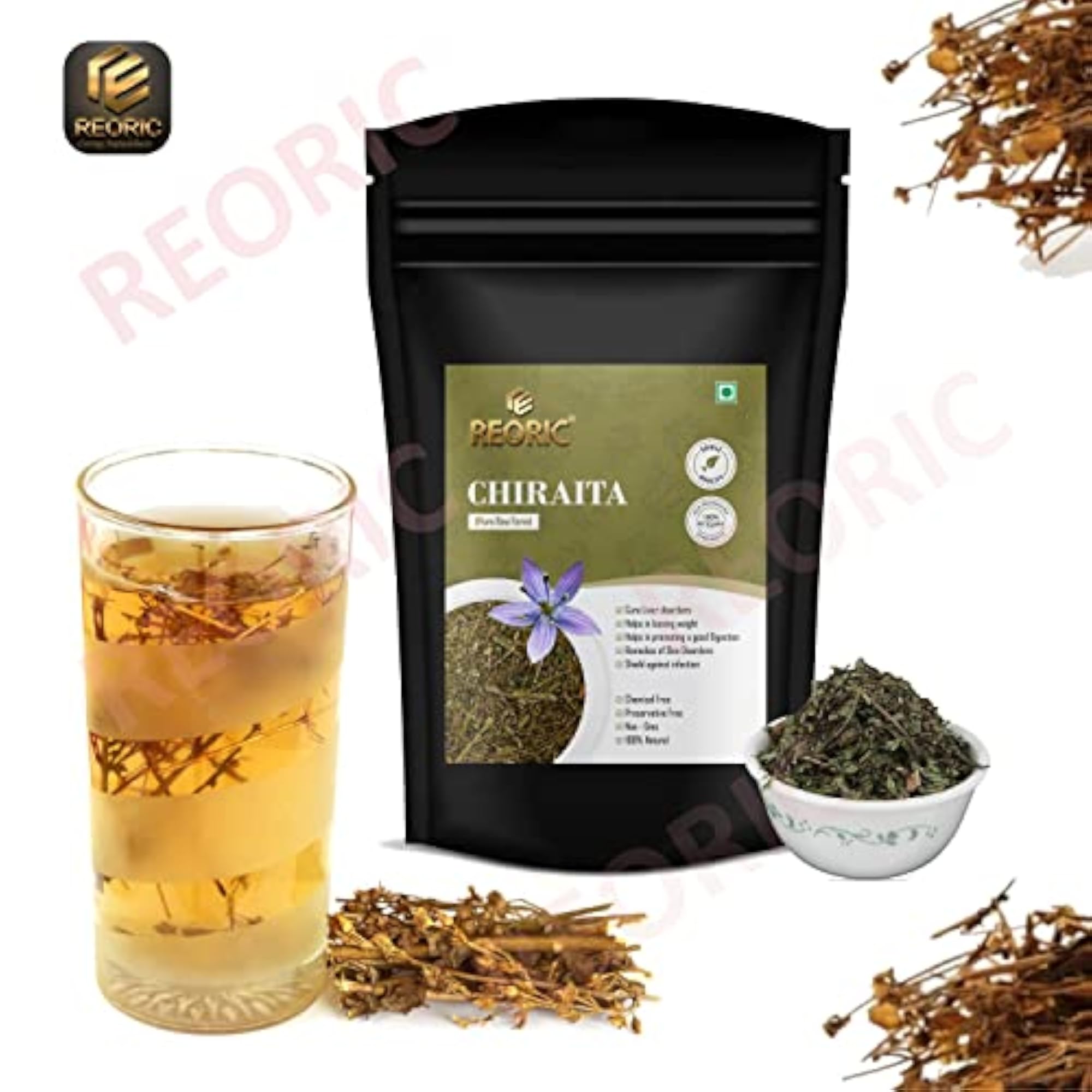 Chirata, Pure Raw Form, 100 Grams