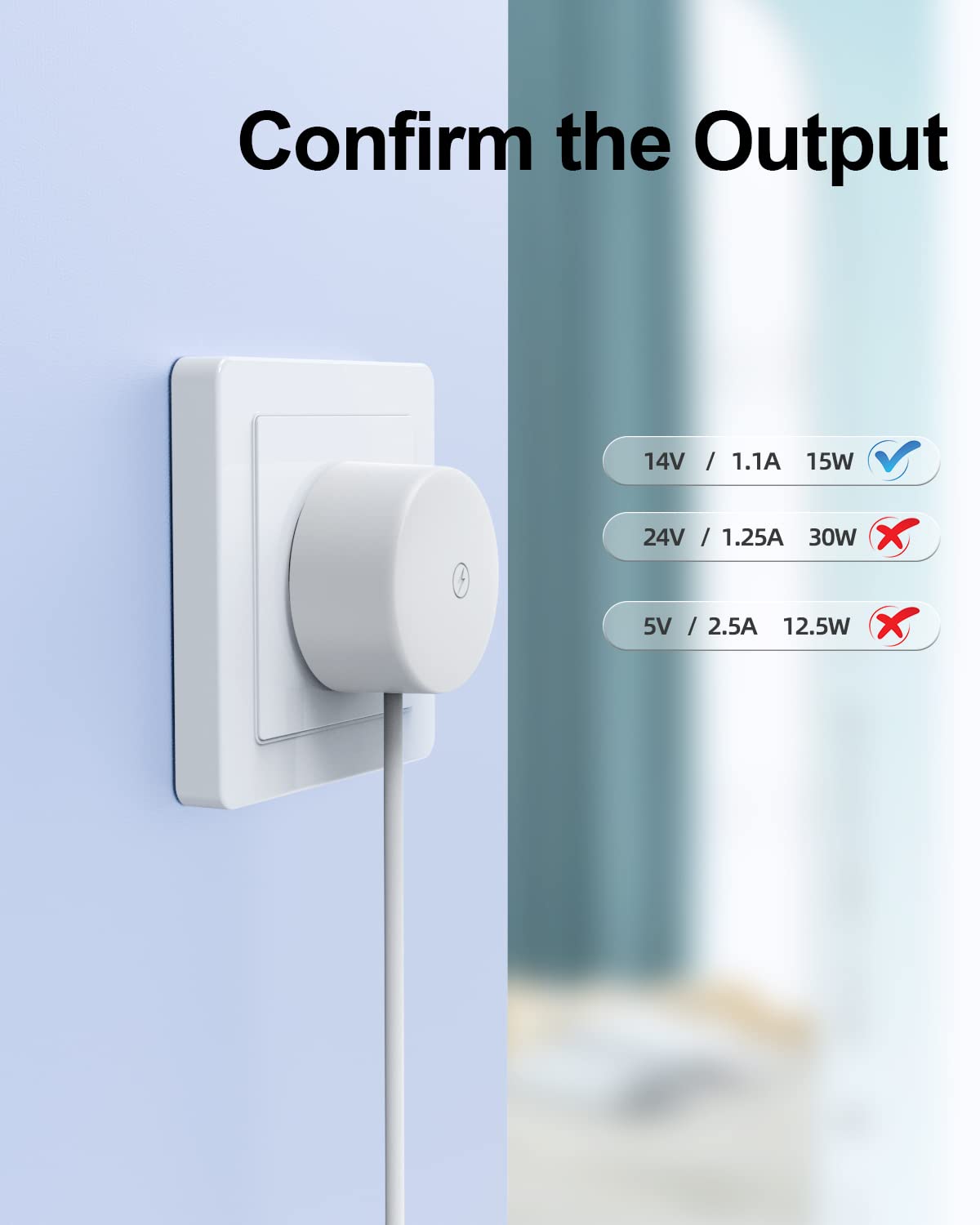 Cavo Ricarica Magnetico Per Google Nest Cam - Compatibile Con Modelli Interni/Esterni, 2 Pezzi - Foto 6