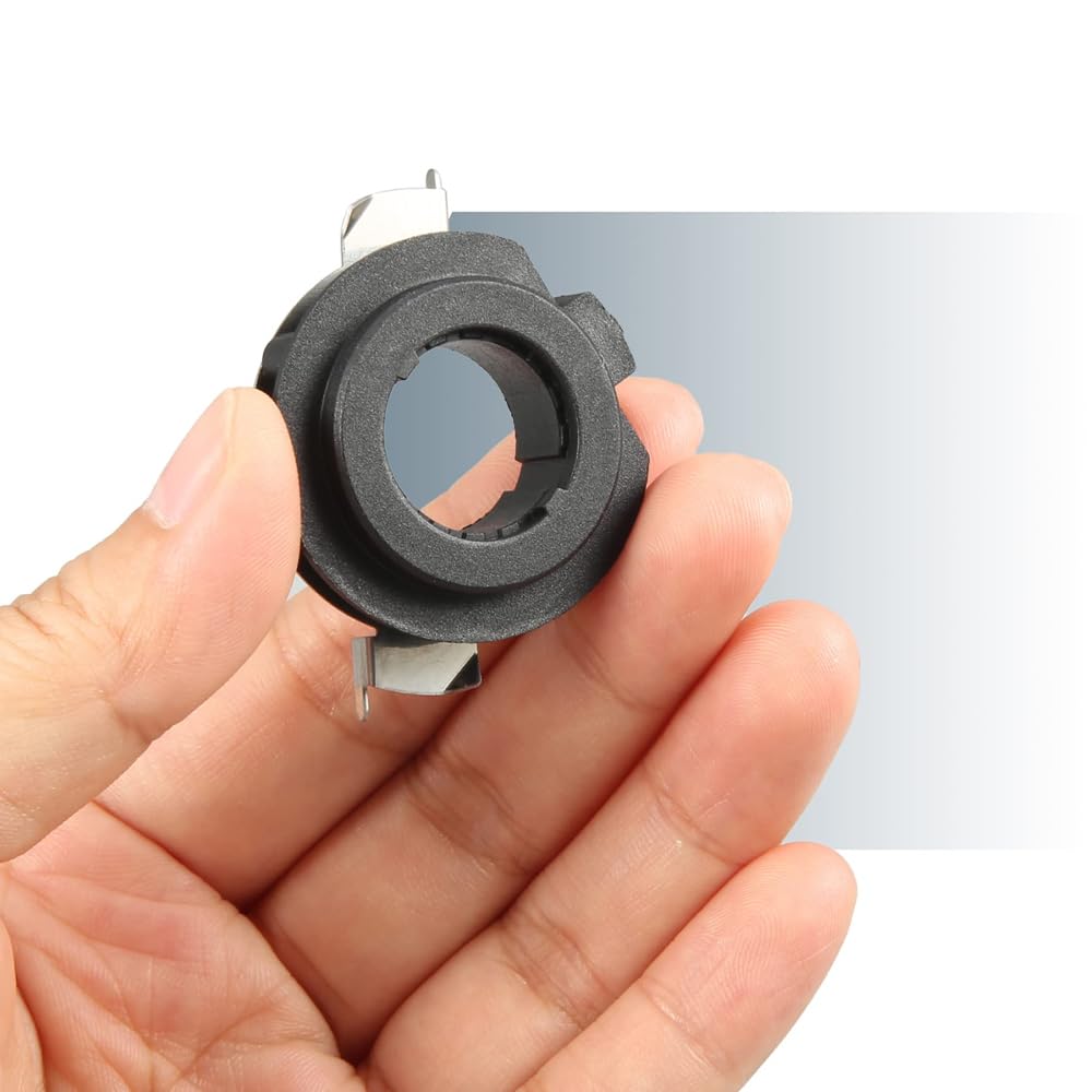 njssjd 1 Paar H7 LED Koplamp Lamp Adapter Socket Houder Retainer H7 Lamp Base Beugel Montage Clips voor V/W T/ouran T/Roc T/iguan S/cirocco