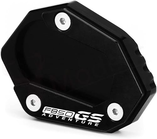 SCUUBE Para BMW Adventure F 850 GS F850GS F750GS F750GS Soporte de pie de motocicleta Cubierta de soporte lateral CNC Placa de soporte Ampliadora