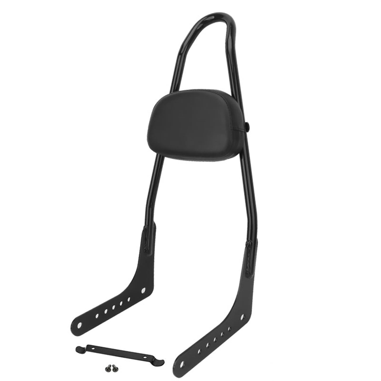 Moto Nero Sissy Bar Passeggero Schienale Pad per H&Arley Softail Low Rider Fat Boy Street Bob Breakout 2018-2020 2019