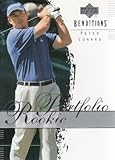 2003 Upper Deck Renditions Golf #13 Peter Lonard RC Rookie Portfolio