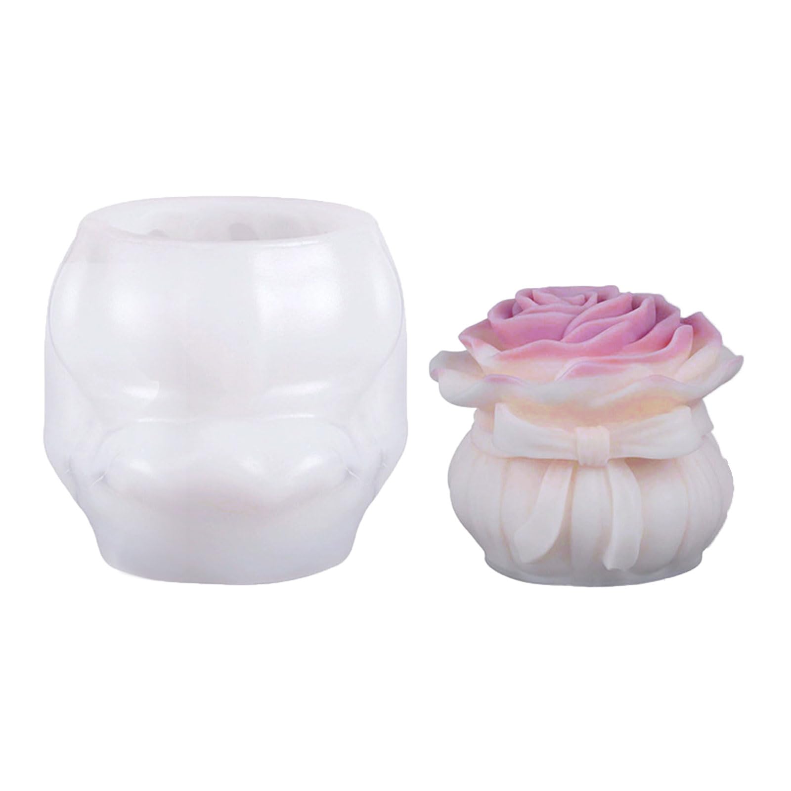Osniyaw C Flower Andle Moulds Silicone Mould Plaster Moulds Asting Moulds Ornament Epoxy Resin Moulds Silicone Mould