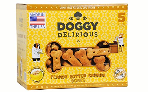 doggy delirious grain free peanut butter bones