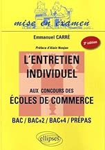 Download L'entretien individuel aux concours des écoles de commerce PDF
