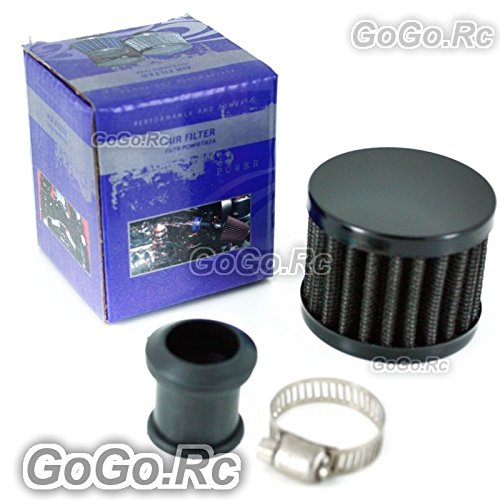 Sellify 15 mm BLACK MINI AIR INTAKE CRANKCASE BREATHER FILTER VALVE