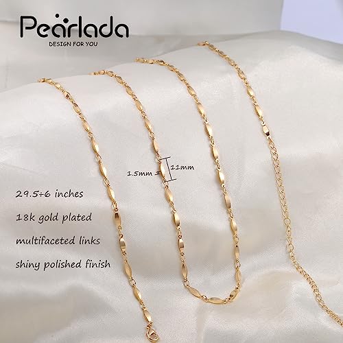 Shiny 18k Gold Beach Bikini Body Chain Dainty Faceted Bar Link Belly Chain Sexy Waist Beads Trendy Geometric Summer Jewelry - Image 5