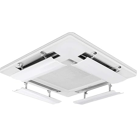 Amazon Co Jp Rasisus ラシサス エアコン 風避け エアコン風よけカバー エアコンルーバー 風よけ エアコンかぜよけ 冷房 暖房 風向きを自由に調整 風の直撃防止 壁に穴あけ不要 多機種対応 取り付け簡単 43 20cm 1枚入り ホーム キッチン