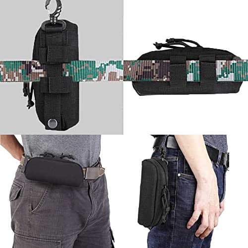 Image of Tactical Molle Eyeglass Case, Outdoor Hunting Sunglasses Case Military Waist Pack Utility Goggles Storage Box