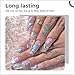 GERSHION Clear Poly Nail Gel 60ML 2.02oz High Capacity Nail Extension Gel Builder Gel Trendy Nail Salon Nail Art Design DIY at Home Beginner Friendly