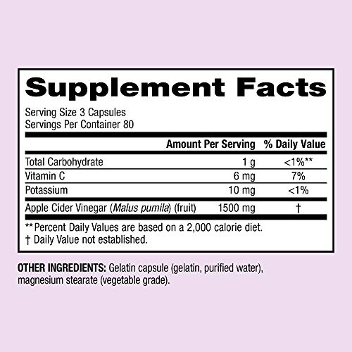 Webber Naturals Apple Cider Vinegar Capsules - Image 8