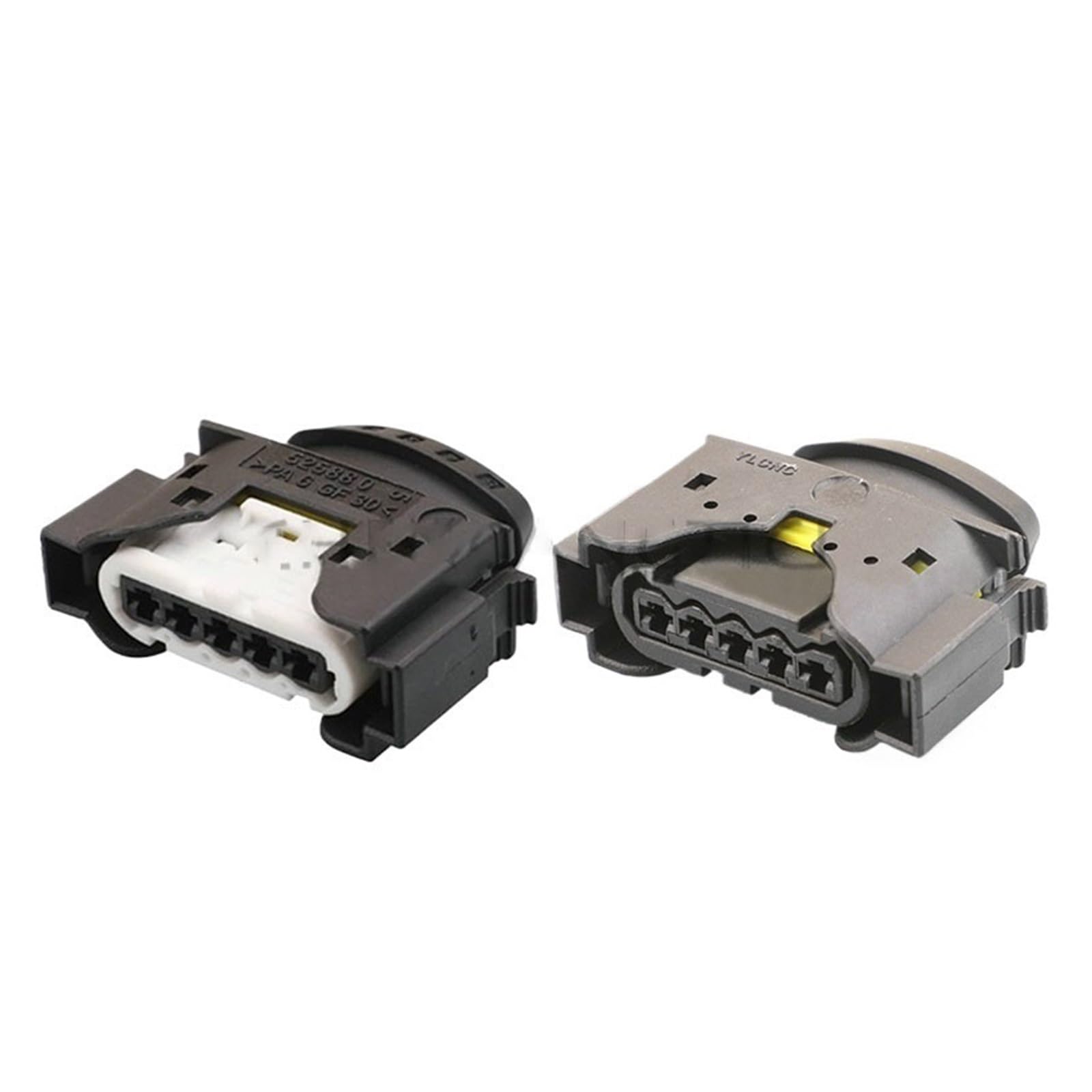 Yige Store 5 Spille Auto Impermeabile Connettore Turbocompressore Attuatore Riparazione Adattatore Misuratore di Flusso D'aria Spina Fit Compatible BW F-rd La-d R-ver 525880-5 ( Color : A B , Size : 5