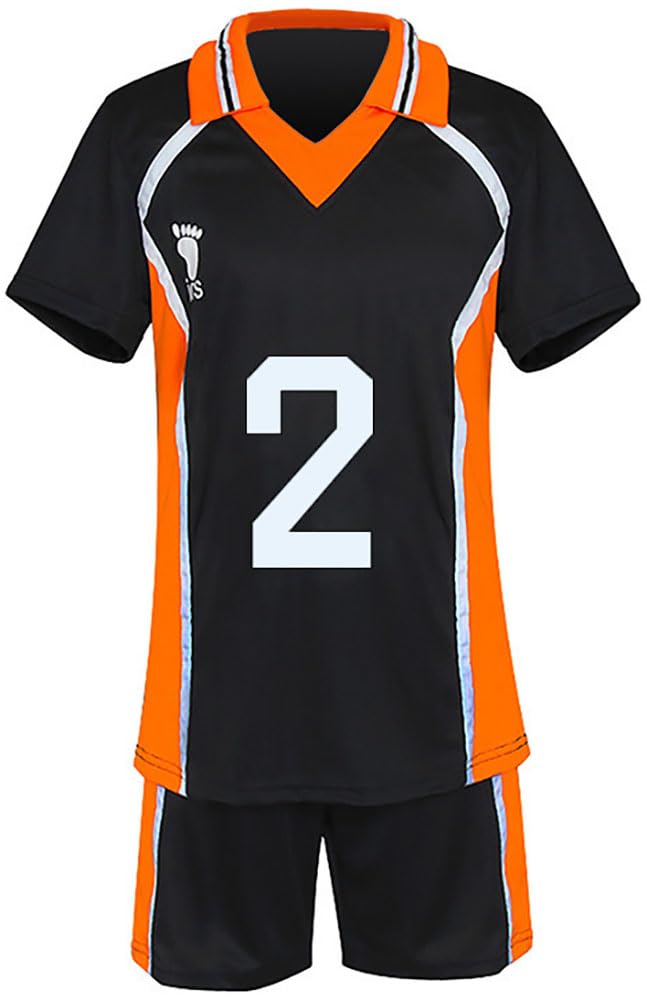 Anime Costume Jersey Karasuno High School Volleyball Uniform Cosplay Shirt Shorts