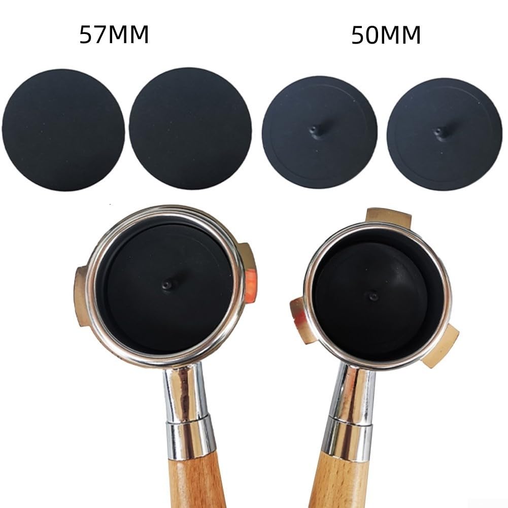 2 Dischi Ciechi In Gomma Per Backflush Macchina Da Caffè, 50 Mm, Filtro Di Pulizia Per Manutenzione Espresso, Bamyli
