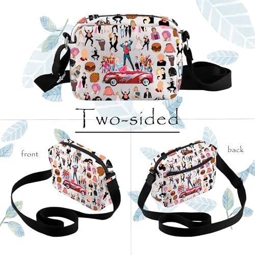 TOBGBE Gr-Se Movie Gifts G Musical Character Crossbody Bas Rydell High Inspired Shoulder D&S Fan Gifts Musical Theater Merch2