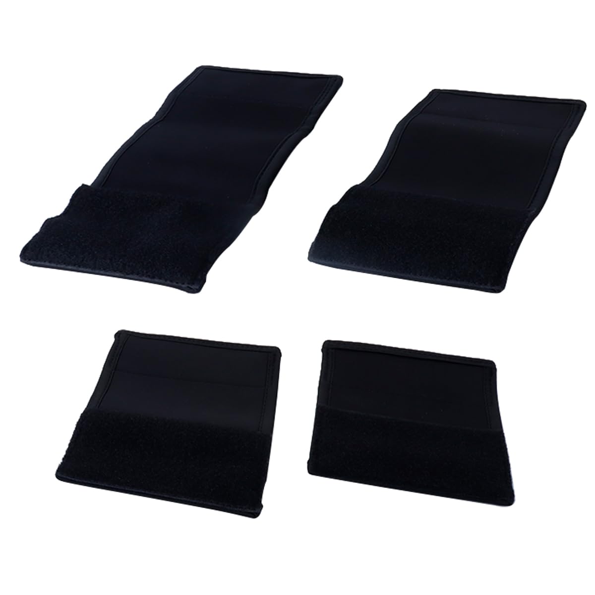 Hoite Bicycle Frame Protector with 4 Different Sizes for Bicycle, Suitable for Carbon Frame Protection, Including Mountain Bikes (Black)