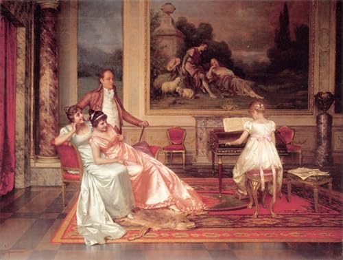 Image sur toile le récital de piano pour mur vide 60x90