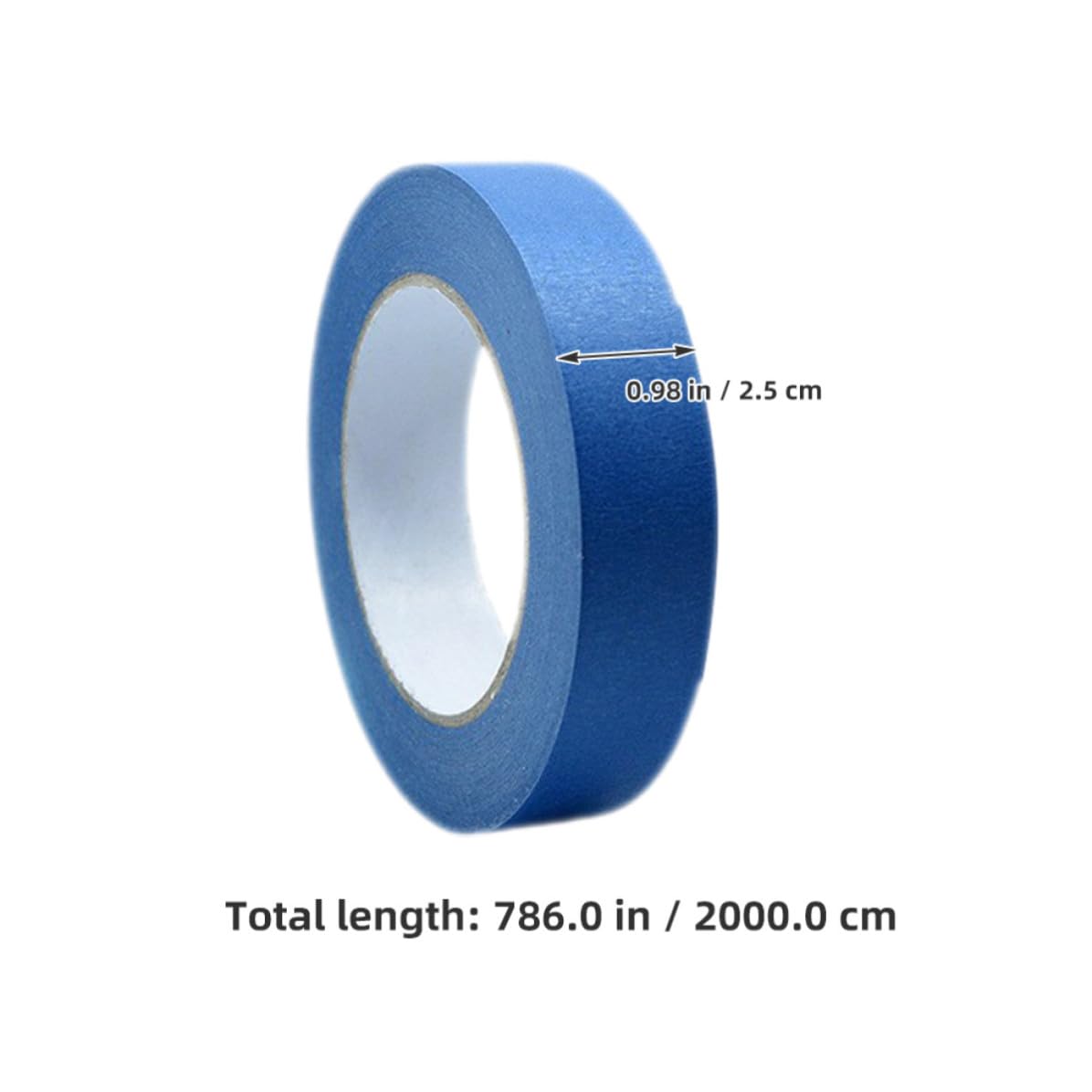 Blue Painter Tape 5 Rolls for Walls and Baseboards DIY