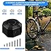 Fahrrad Alarmanlage Fahrradalarmanlagen mit Fernbedienung Drahtlose - USB-C Wasserdicht Motorrad...