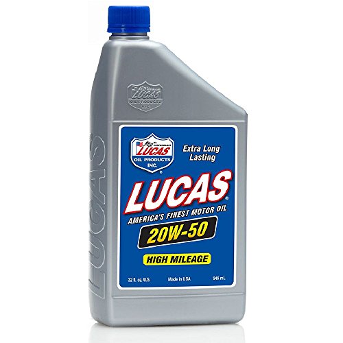 Aceite para motor Lucas Oil 20W-50 Pack 6 x 1 Quart miniatura 1