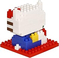 Vista 3 de nanoblock - Sanrio - Kit de construcción de la serie Hello Kitty, colección de personajes