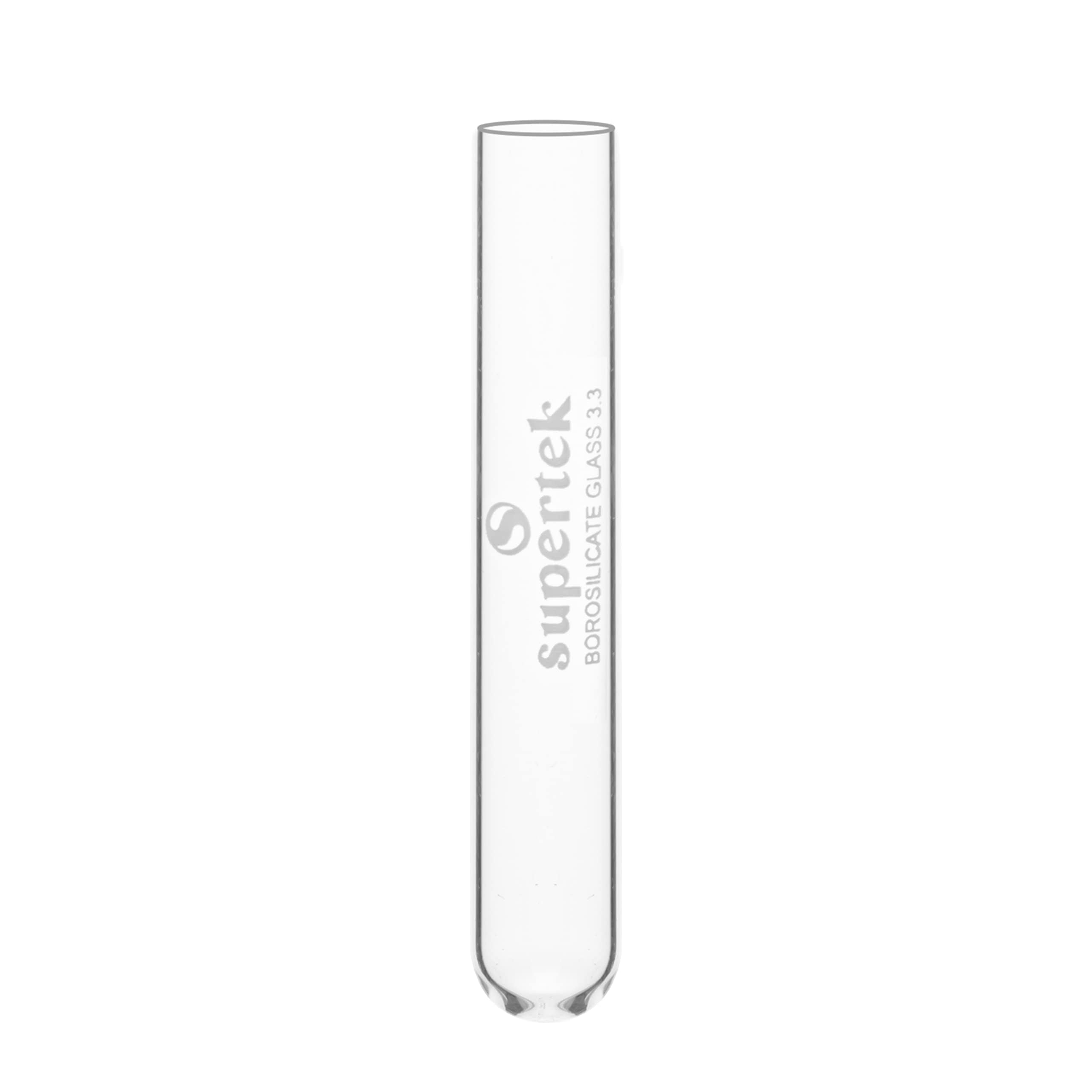 Supertek, Borosilicate Glass Test Tube without rim 100 x 25 mm, 30 ml Capacity, Heat & Chemical Durability - Pack of 10 | Perfect for Any School, College & Laboratory (B09FGCNKPG) Amazon Price History, Amazon Price Tracker