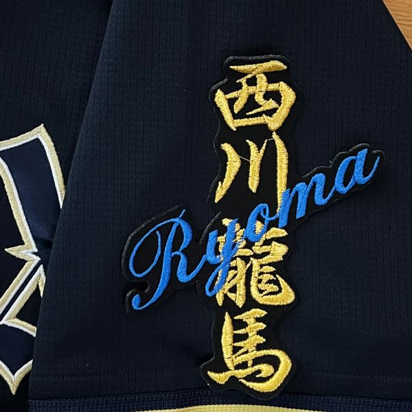 Amazon.co.jp: オリックス バファローズ 刺繍 ワッペン 西川