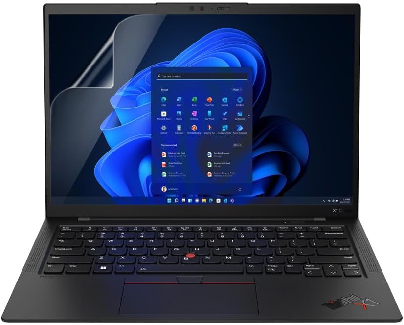 celicious Matte Anti-Glare Screen Protector Film Compatible with Lenovo ThinkPad X1 Carbon Gen 10 (Touch) [Pack of 2]