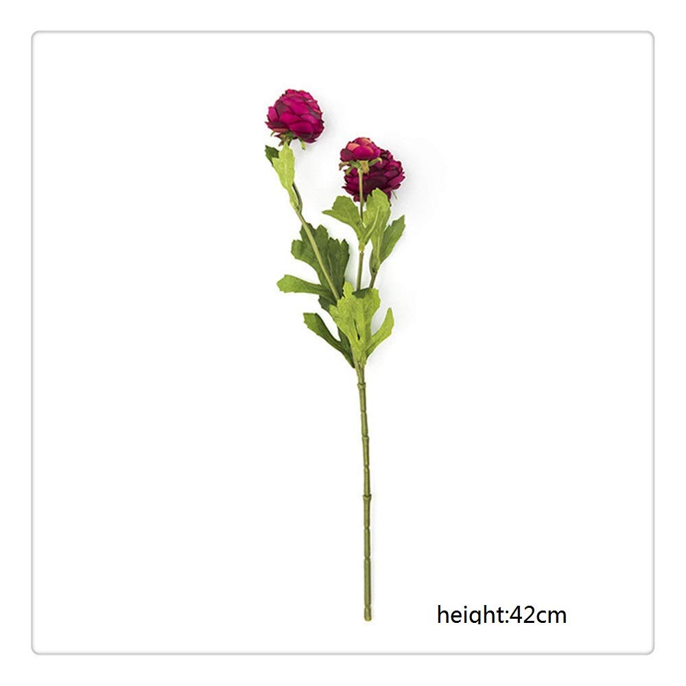 Simulazione di Fiori Artificiali di Fiori Artificiali Bouquet di Copricapo Fatto A Mano Ornamenti Decorazioni per La Casa di Nozze 42cm