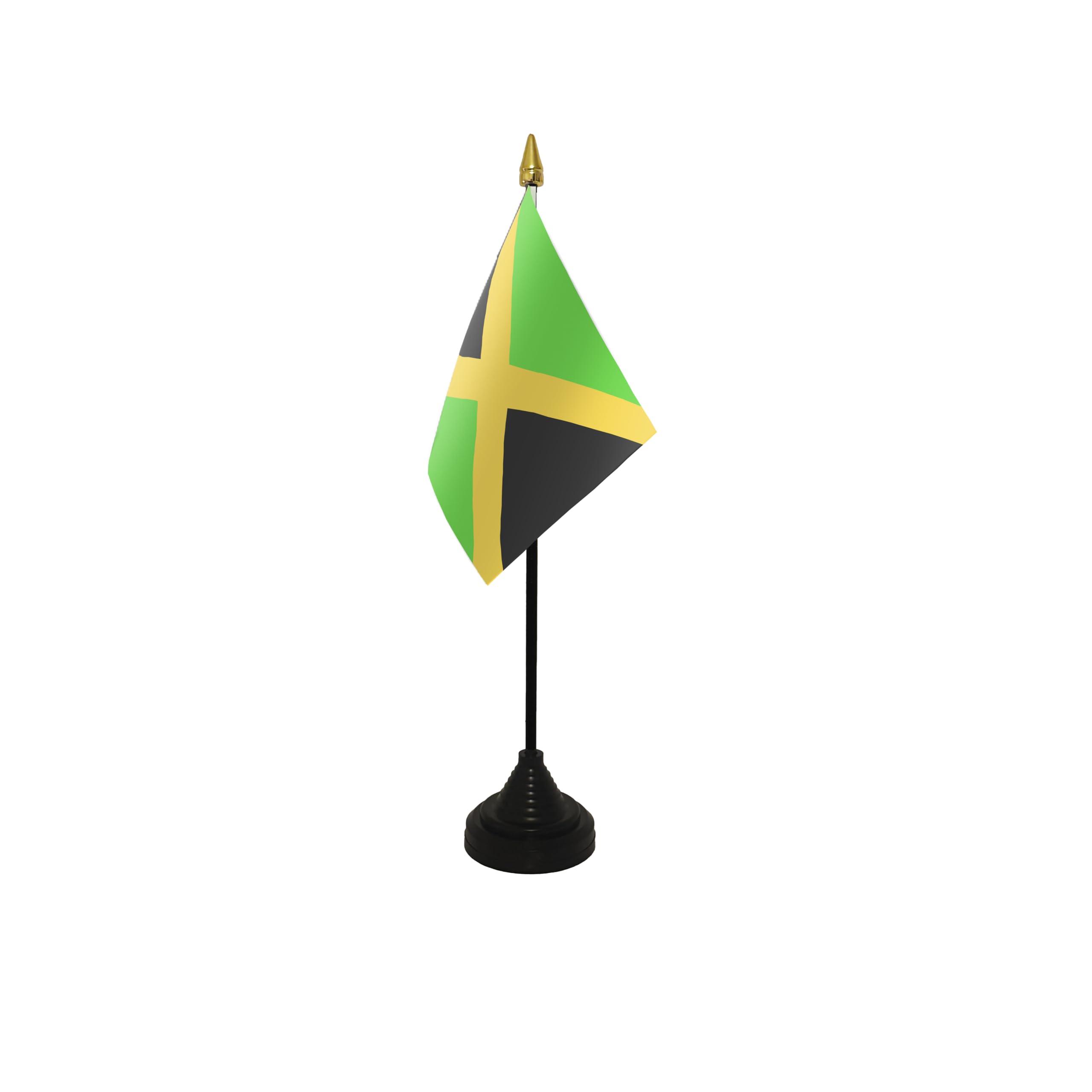 Flagtex Jamaica Small Table Flag With Black Base