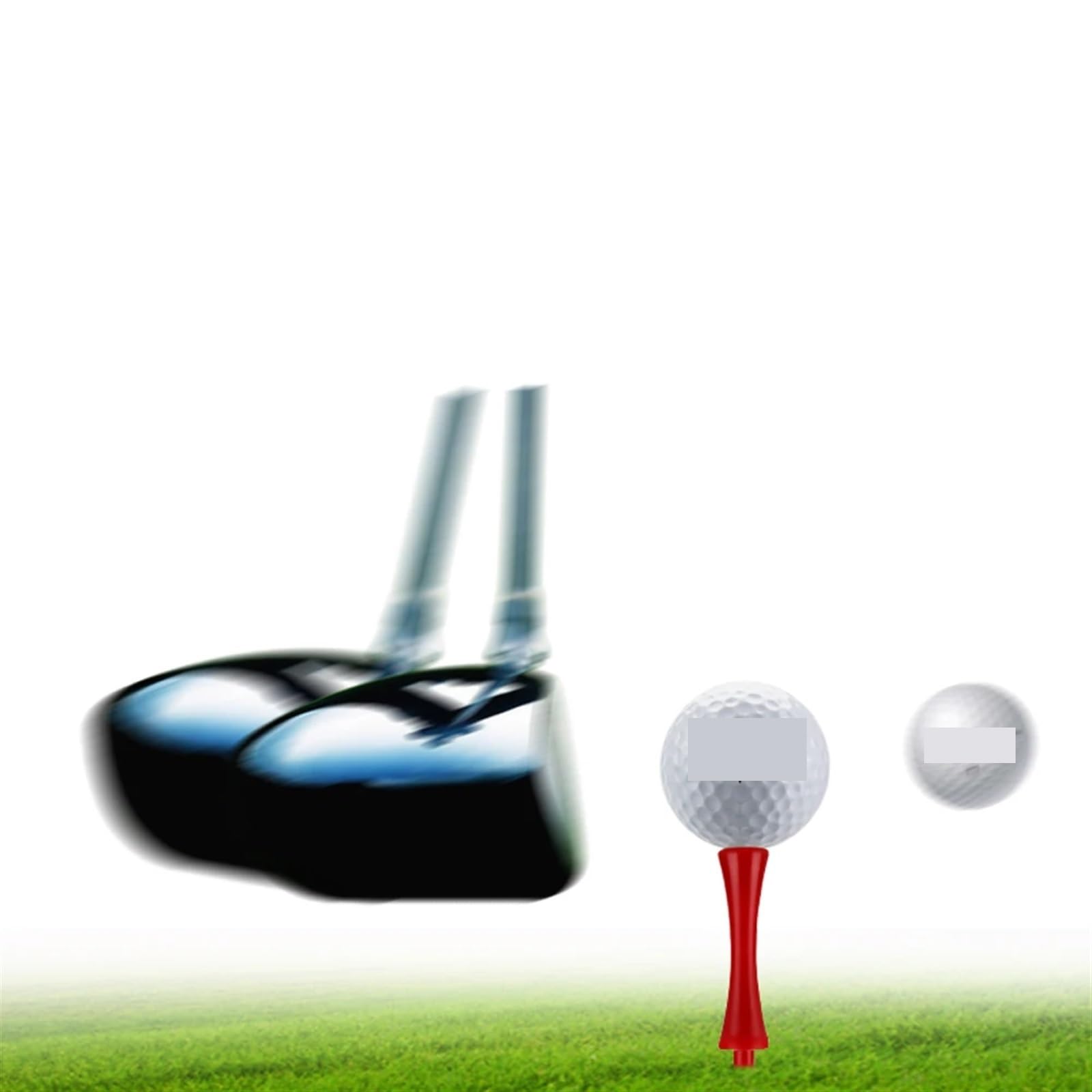 Golf Tee 50 Pcs Kunststoff Golf Tee Golf Tees Bunte for Alle Über Große Fahrer Hybriden Längere Distanz FüR Einen Idealen Abschlag