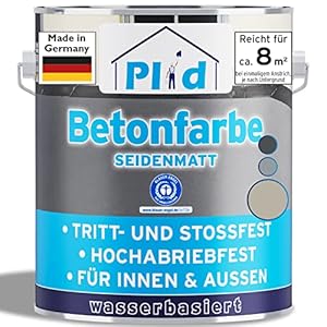 Plid Betonfarbe Kieselgrau 0,75L