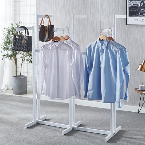 Perchero de Metal para Colgar Ropa - Percheros para Ropa - Perchero para Colgar Ropa - Perchero de Metal para Colgar Ropa - Perchero Resistente para Ropa de 6 Posiciones (Color: D, tamaño: 1